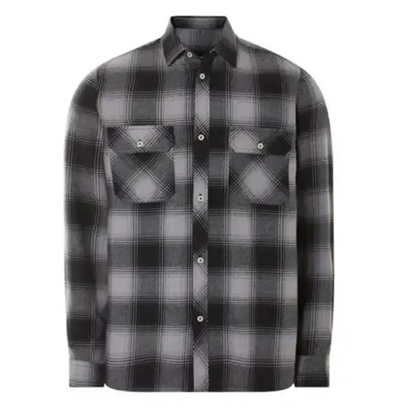 پیراهن مردانه چهارخانه فلانل